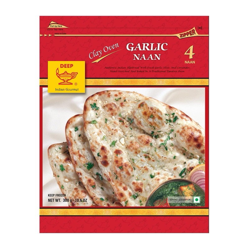 Deep Foods Garlic Naans