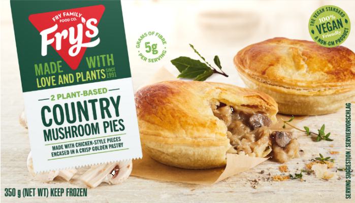 Fry's Mushroom Pies